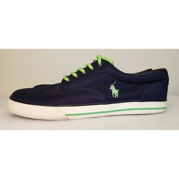 Polo Ralph Lauren Navy Vaughn Casual Sneaker Deck Shoes (0200001087 D16) 11.5D - Picture 3 of 8